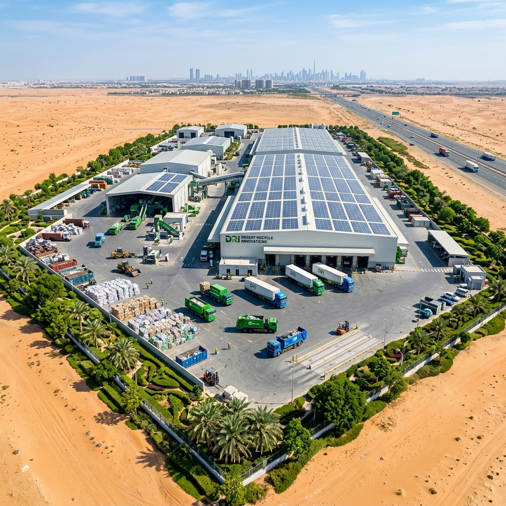 Aatera Loop recycling facility in the UAE
